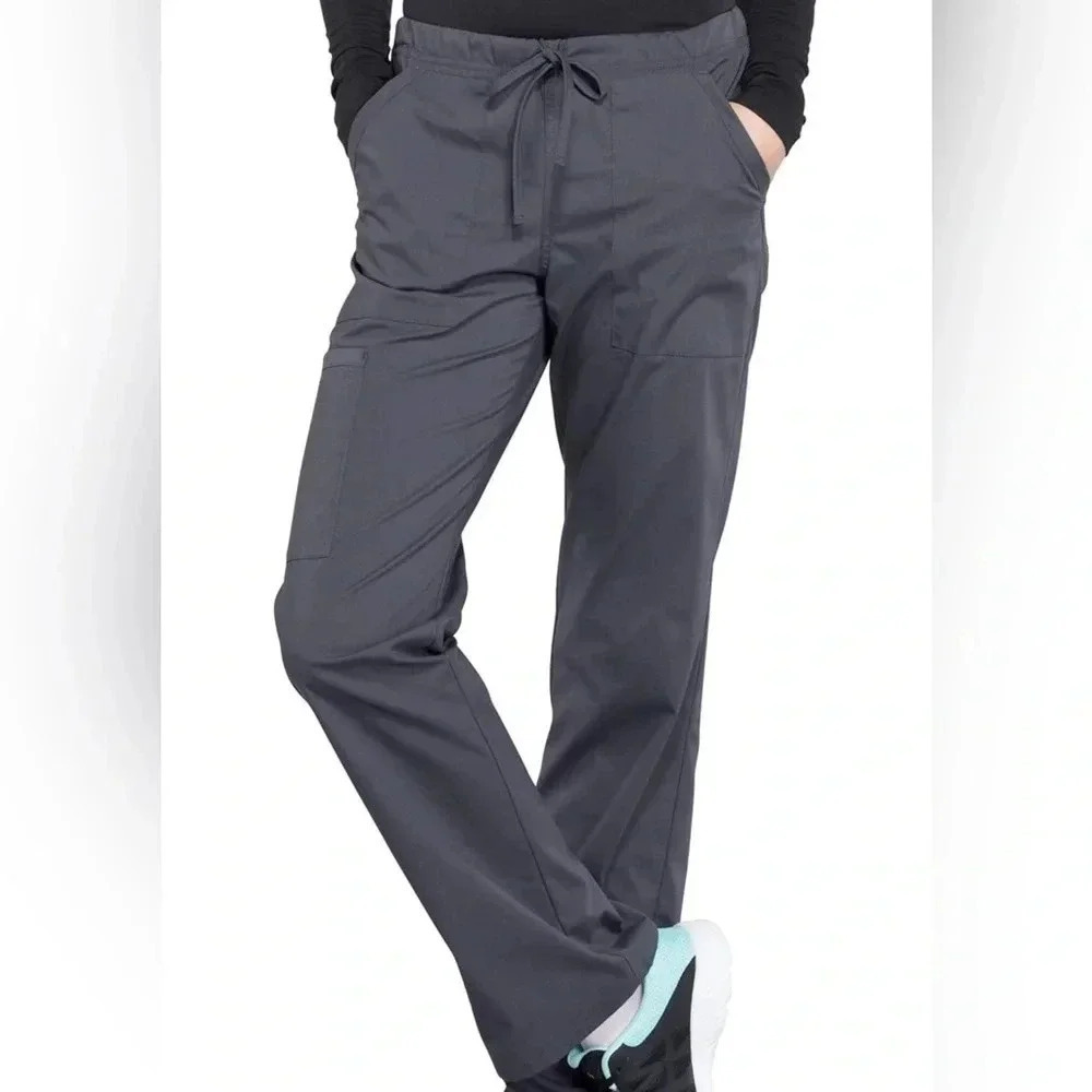 Scrubs for Women Workwear Professionals Stretch Drawstring Pant - WW160 XXS Tall